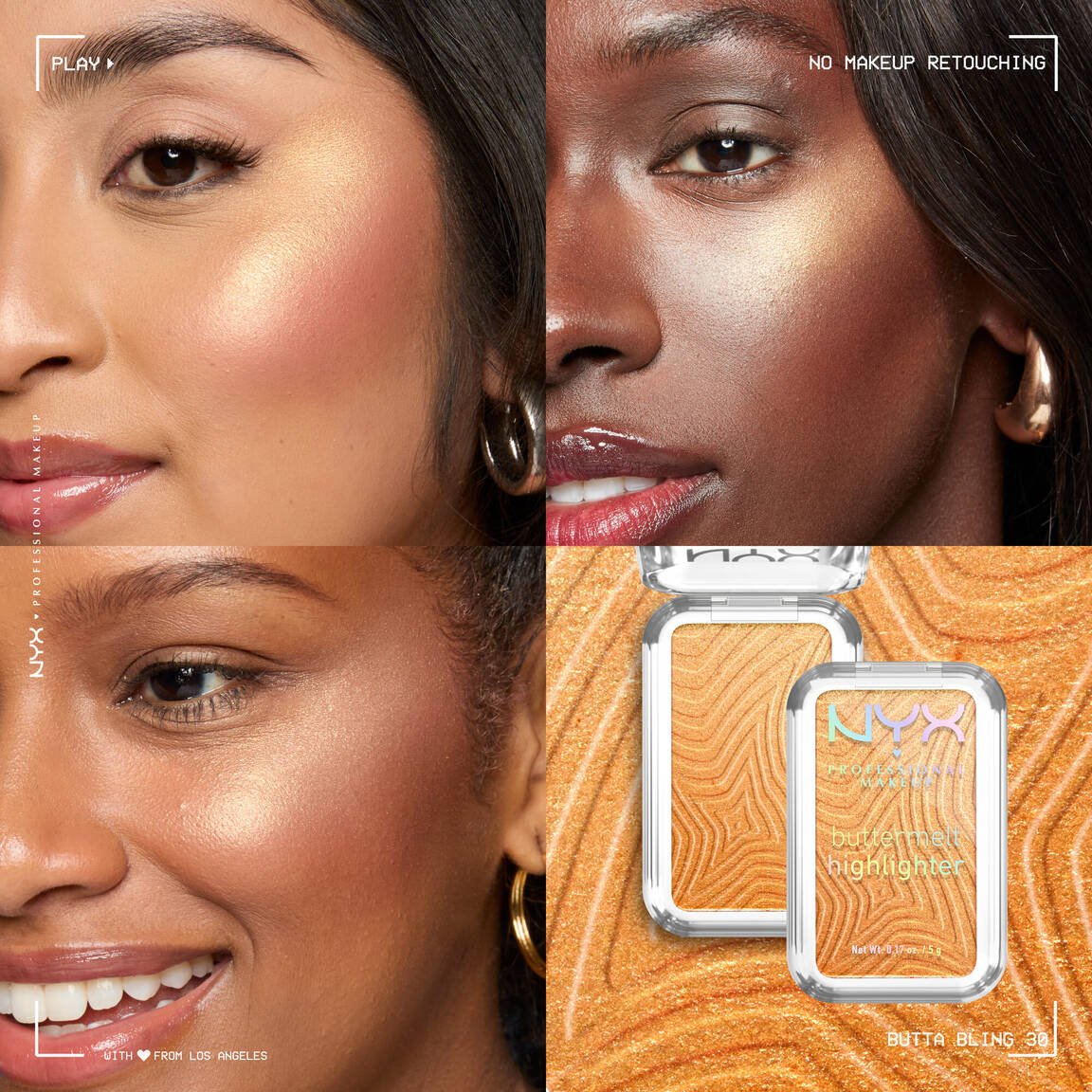 NYX Buttermelt Highlighter - Zine Beauty Shop - Zine Beauty Shop