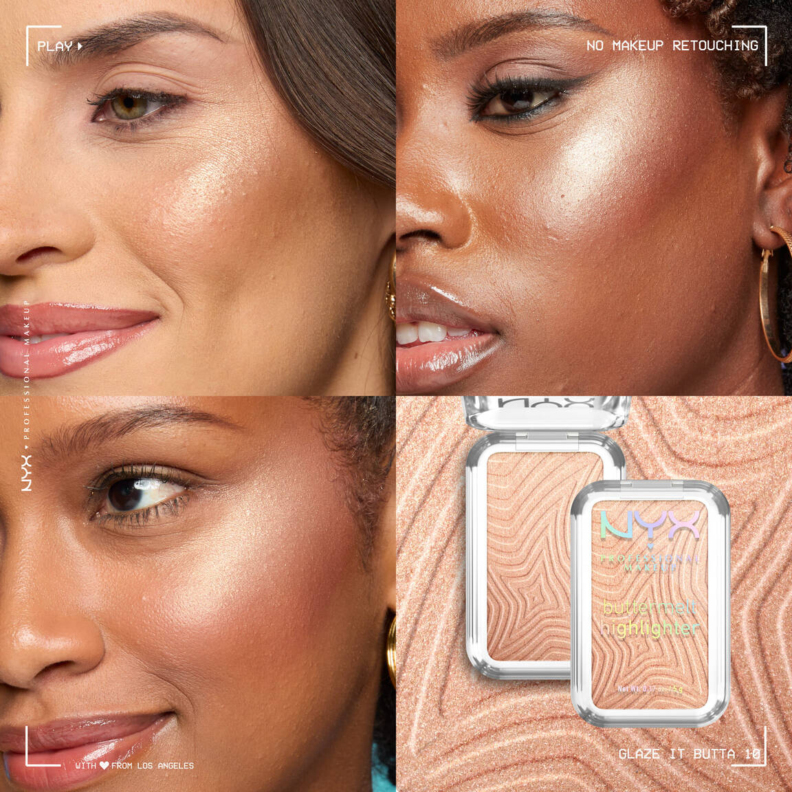 NYX Buttermelt Highlighter - Zine Beauty Shop - Zine Beauty Shop