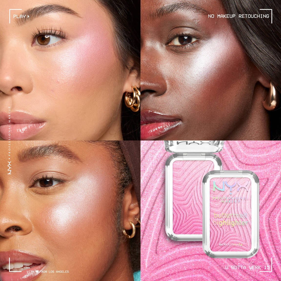 NYX Buttermelt Highlighter - Zine Beauty Shop - Zine Beauty Shop