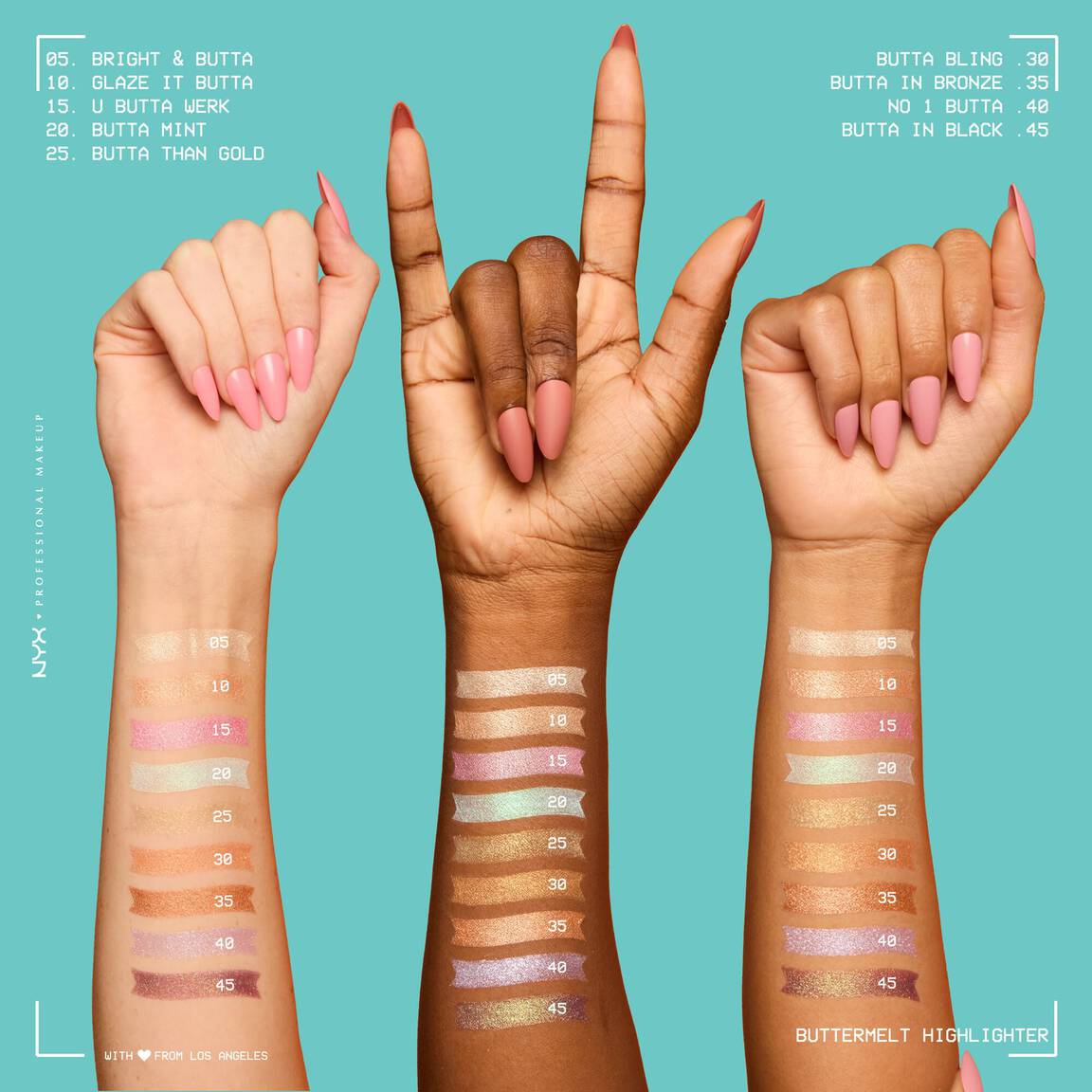 NYX Buttermelt Highlighter - Zine Beauty Shop - Zine Beauty Shop