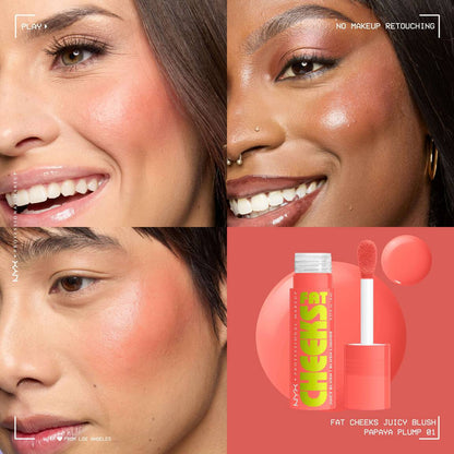 NYX FAT CHEEKS JUICY BLUSH - Zin Beauty Shop - Zine Beauty Shop