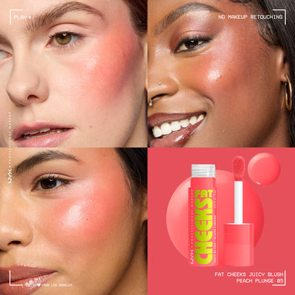 NYX FAT CHEEKS JUICY BLUSH - Zin Beauty Shop - Zine Beauty Shop