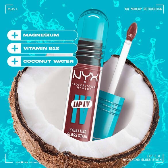 NYX Lip IV Hydrating Gloss Stain - Zin Beauty Shop - Zine Beauty Shop