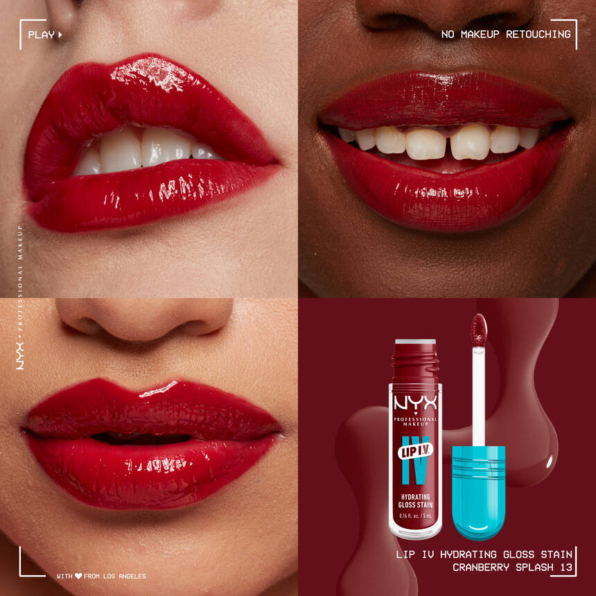 NYX Lip IV Hydrating Gloss Stain - Zin Beauty Shop - Zine Beauty Shop