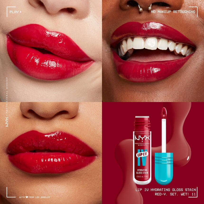 NYX Lip IV Hydrating Gloss Stain - Zin Beauty Shop - Zine Beauty Shop