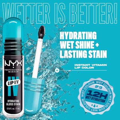 NYX Lip IV Hydrating Gloss Stain - Zin Beauty Shop - Zine Beauty Shop
