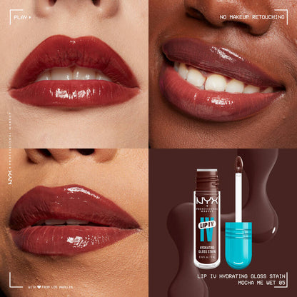 NYX Lip IV Hydrating Gloss Stain - Zin Beauty Shop - Zine Beauty Shop