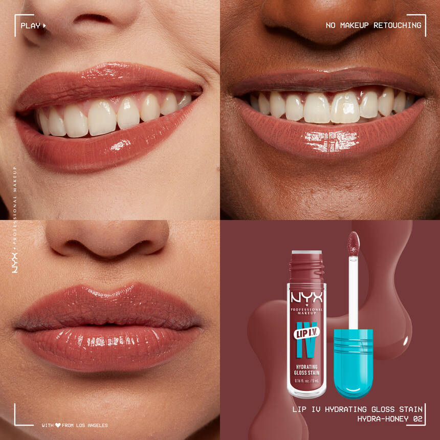 NYX Lip IV Hydrating Gloss Stain - Zin Beauty Shop - Zine Beauty Shop