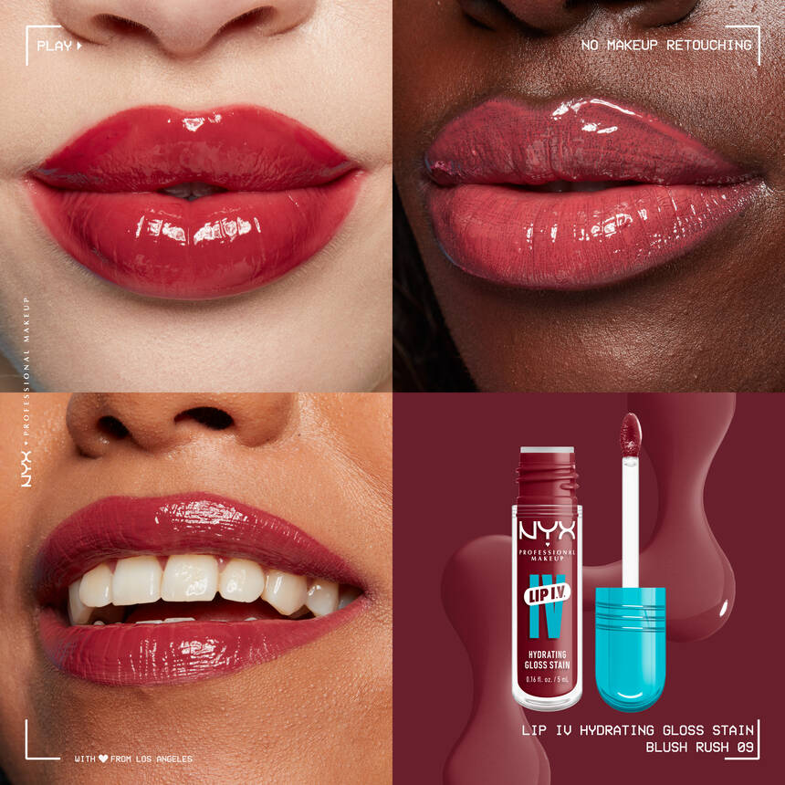 NYX Lip IV Hydrating Gloss Stain - Zin Beauty Shop - Zine Beauty Shop