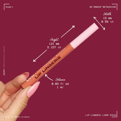 NYX Lip Lingerie Lip Liner Stain - Zine Beauty Shop - Zine Beauty Shop