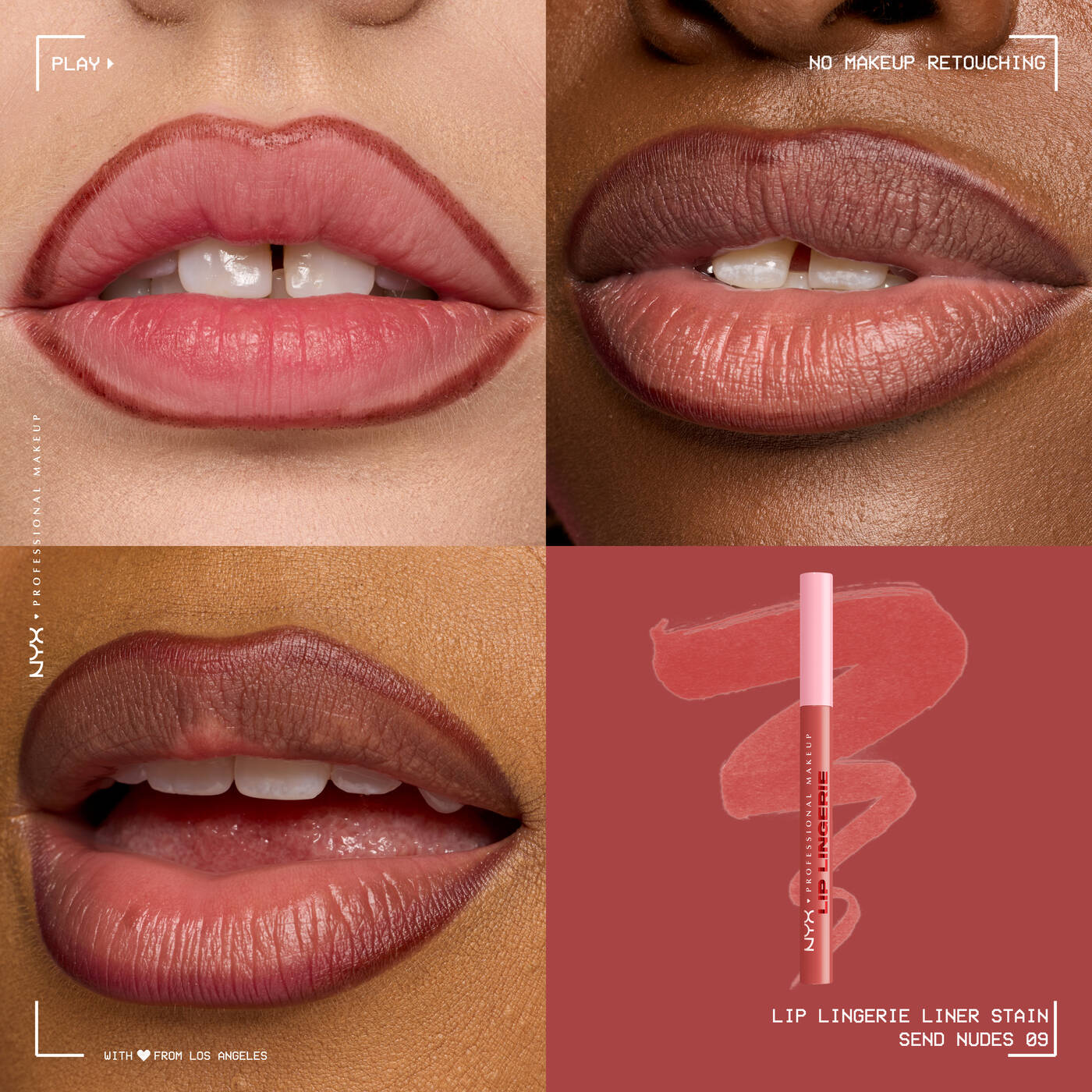 NYX Lip Lingerie Lip Liner Stain - Zin Beauty Shop - Zine Beauty Shop