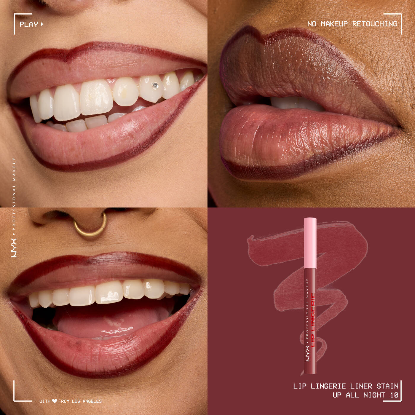 NYX Lip Lingerie Lip Liner Stain - Zin Beauty Shop - Zine Beauty Shop