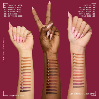 NYX Lip Lingerie Lip Liner Stain - Zine Beauty Shop - Zine Beauty Shop