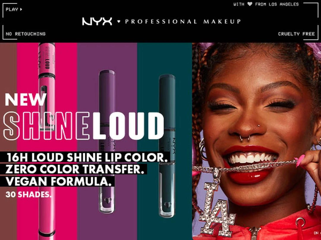 NYX SHINE LOUD LIP COLOR - Zin Beauty Shop - Zine Beauty Shop