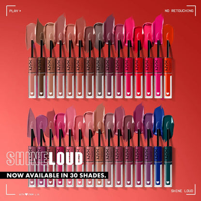 NYX SHINE LOUD LIP COLOR - Zin Beauty Shop - Zine Beauty Shop