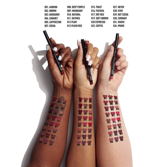 NYX Slim Lip Liner - Zin Beauty Shop - Zine Beauty Shop