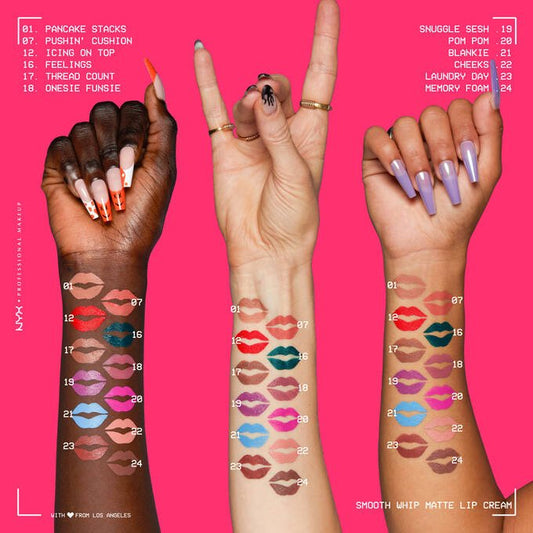 NYX SMOOTH WHIP MATTE LIP CREAM - Zin Beauty Shop - Zine Beauty Shop