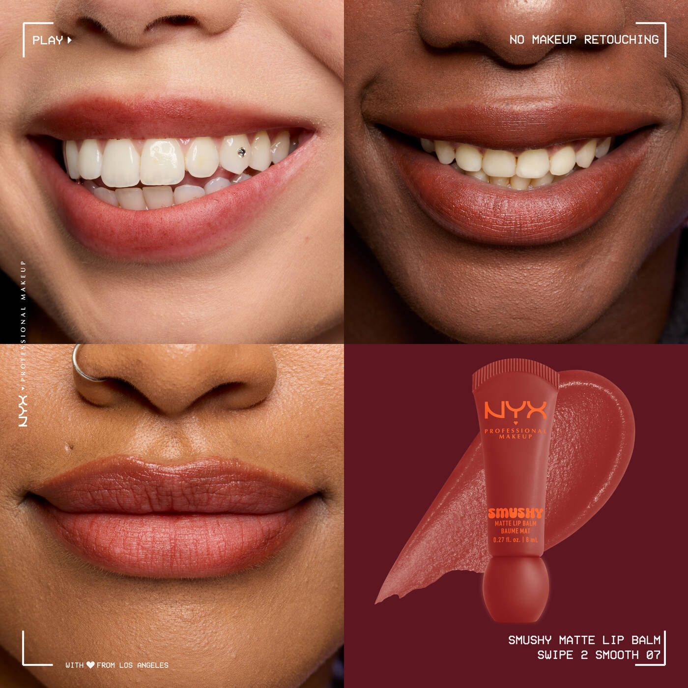 NYX SMUSHY MATTE LIP BALM - Zine Beauty Shop - Zine Beauty Shop