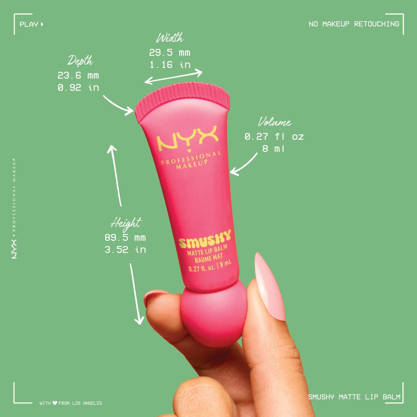 NYX SMUSHY MATTE LIP BALM - Zine Beauty Shop - Zine Beauty Shop