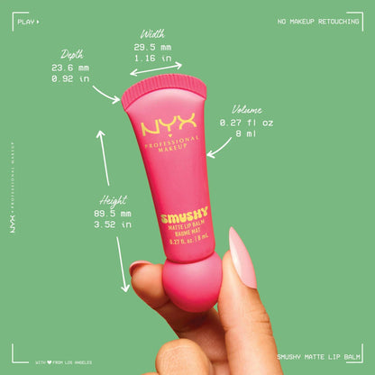 NYX SMUSHY MATTE LIP BALM - Zine Beauty Shop - Zine Beauty Shop