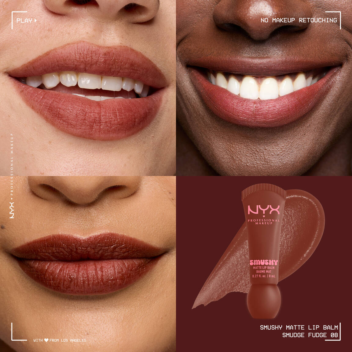 NYX SMUSHY MATTE LIP BALM - Zine Beauty Shop - Zine Beauty Shop