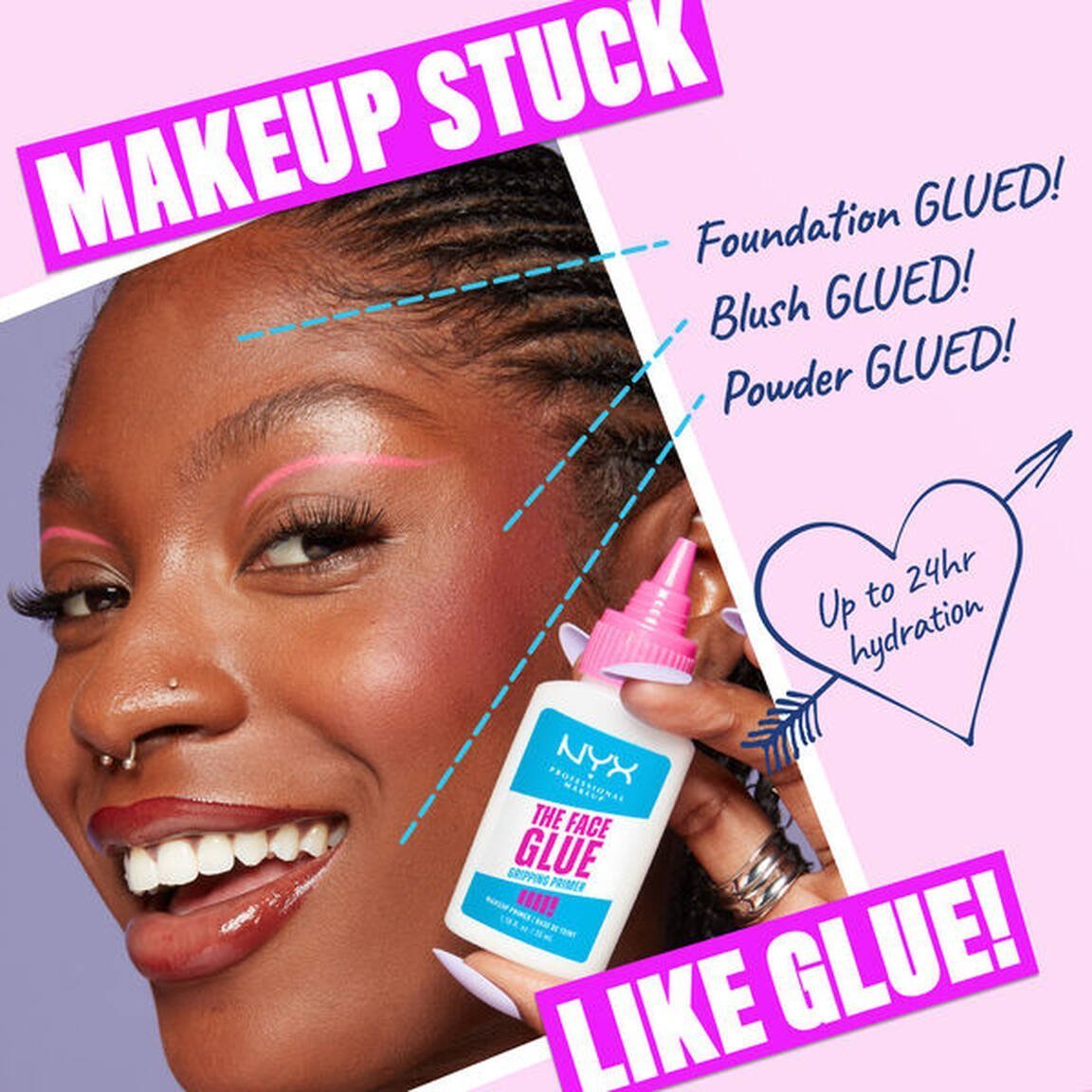NYX The Face Glue Primer - Zin Beauty Shop - Zine Beauty Shop