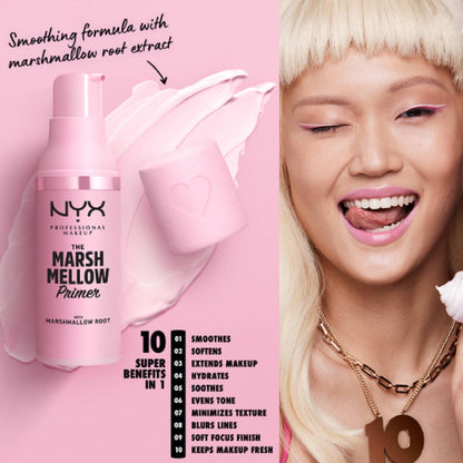 NYX The Marshmallow Smoothing Primer 30ml - Zine Beauty Shop - Zine Beauty Shop