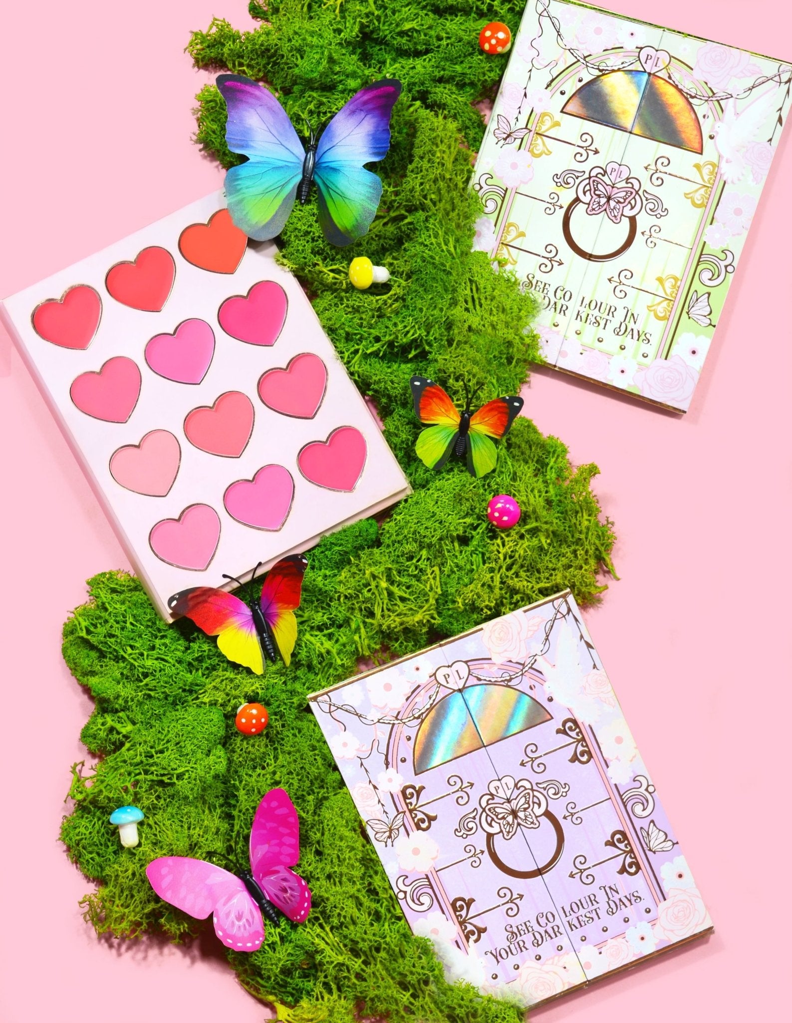 P.Louise See Colour In Your Darkest Days Blusher Palette - Zin Beauty Shop - Zine Beauty Shop