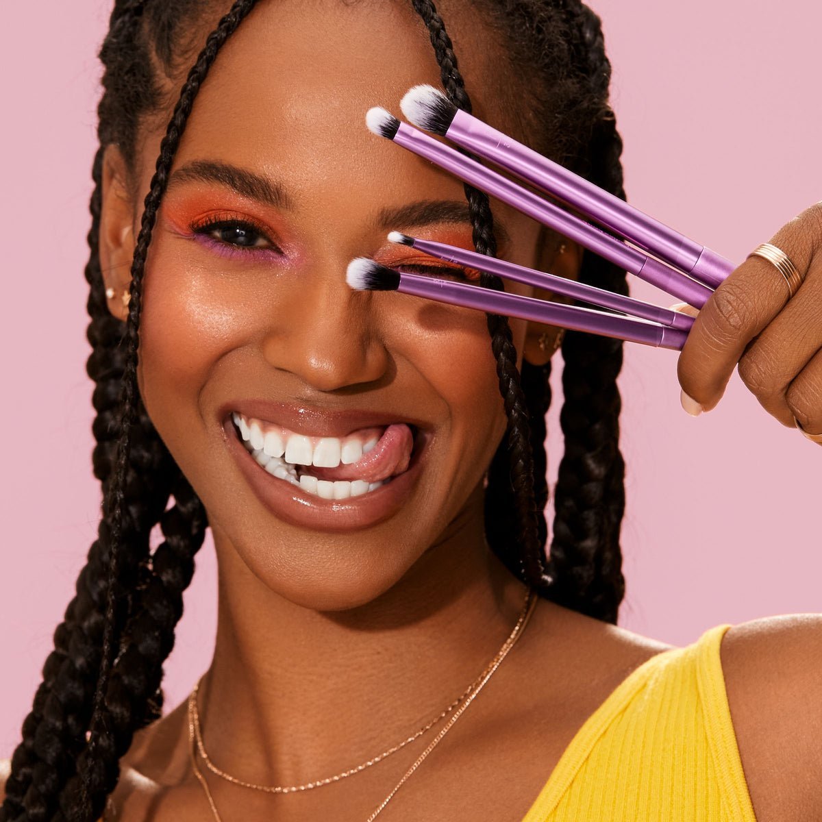 Real Technique Everyday Eye Essentials Makeup Brush Set - Zin Beauty Shop - Zine Beauty Shop