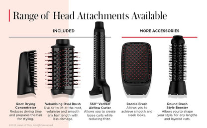 REVLON One - StepTM Blow - Dry Multi Air Styler 5 - in - 1 - Zine Beauty Shop - Zine Beauty Shop