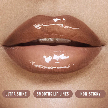 HUDA BEAUTY Faux Filler Shiny Non-Sticky Lip Gloss - Zine Beauty Shop