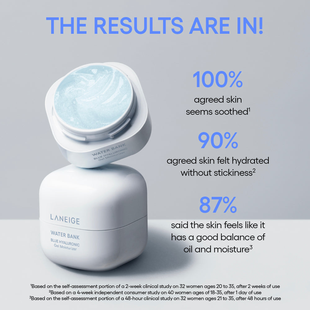 Laneige Water Bank Blue Hyaluronic Gel Moisturizer 50ml - Zine Beauty Shop