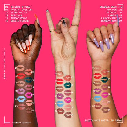 NYX SMOOTH WHIP MATTE LIP CREAM - Zine Beauty Shop