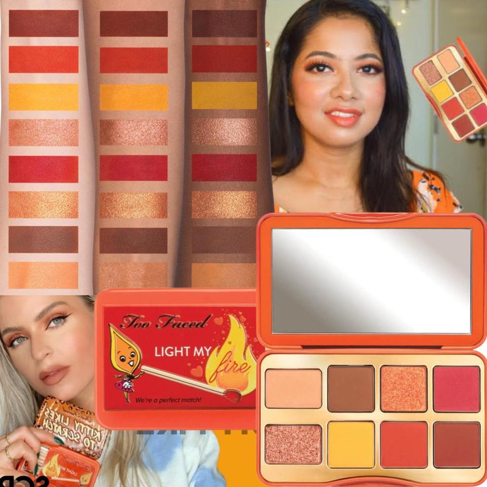 Too Faced Light My Fire Eyeshadow Palette - Zine Beauty Shop