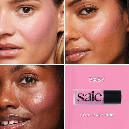 Saie Dew Blush Blendable Liquid Blush 12ml - Zine Beauty Shop