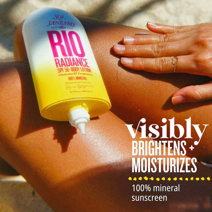 Sol de Janeiro Rio Radiance™ SPF 50 Loción Corporal Mineral Protector Solar con Niacinamida