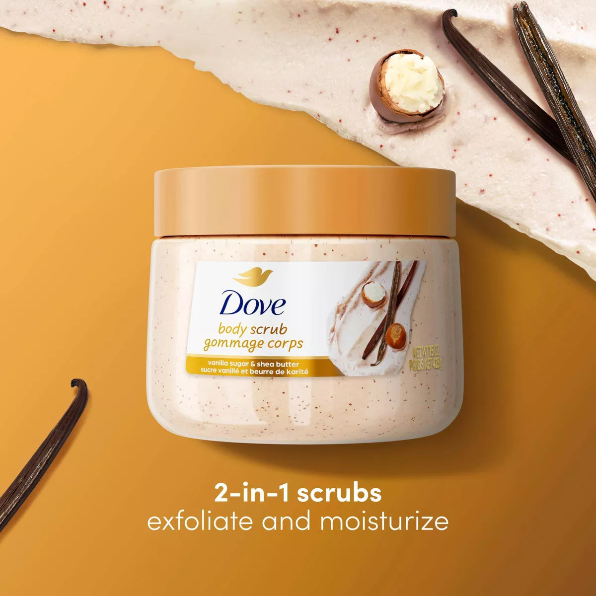 Dove Exfoliating Body Scrub 425g