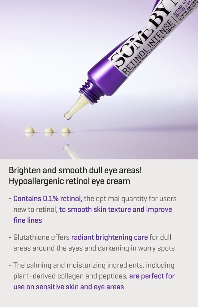 SOME BY MI - Crema de ojos de triple acción avanzada intensa con retinol