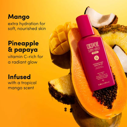 Coco & Eve Sunny Honey Protect Coconut Milk Body Lotion SPF50