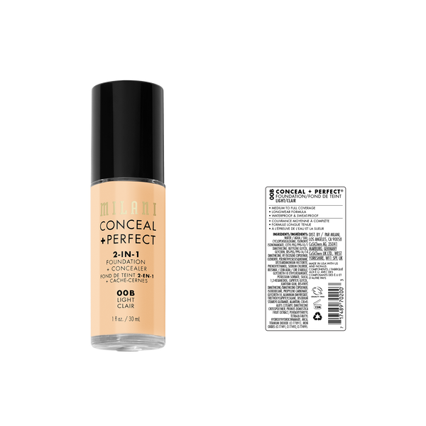 MILANI Conceal + Perfect 2-In-1 Foundation + Concealer