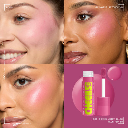 NYX FAT CHEEKS JUICY BLUSH - Zine Beauty Shop