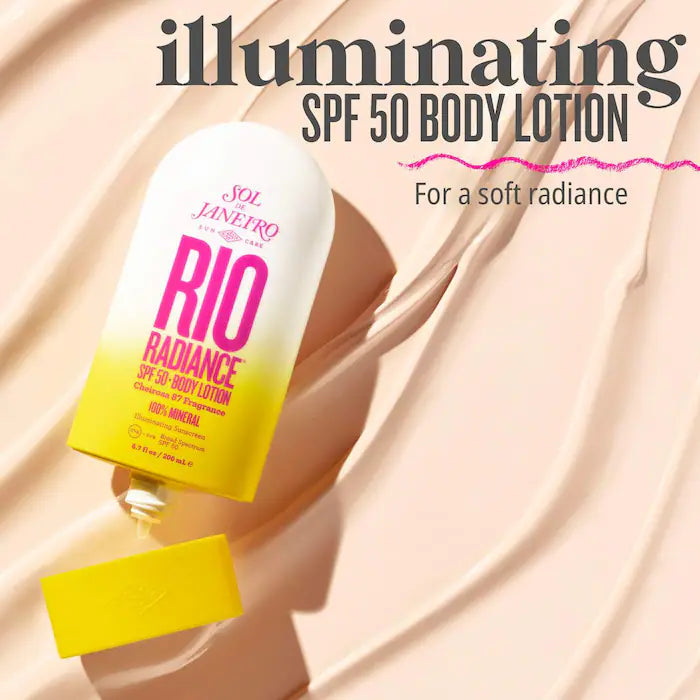 Sol de Janeiro Rio Radiance™ SPF 50 Loción Corporal Mineral Protector Solar con Niacinamida