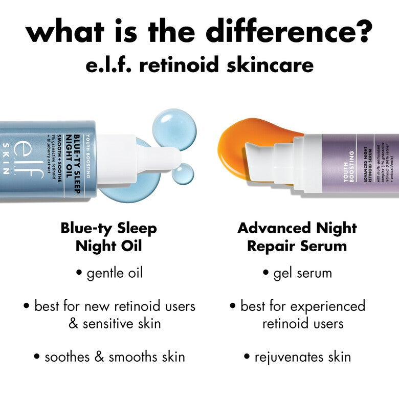 Elf Skin Youth Boosting Blue-ty Sleep Night Oil - Zine Beauty Shop