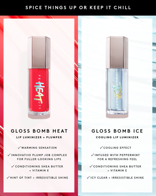 LUMINIZADOR DE LABIOS GLOSS BOMB ICE COOLING