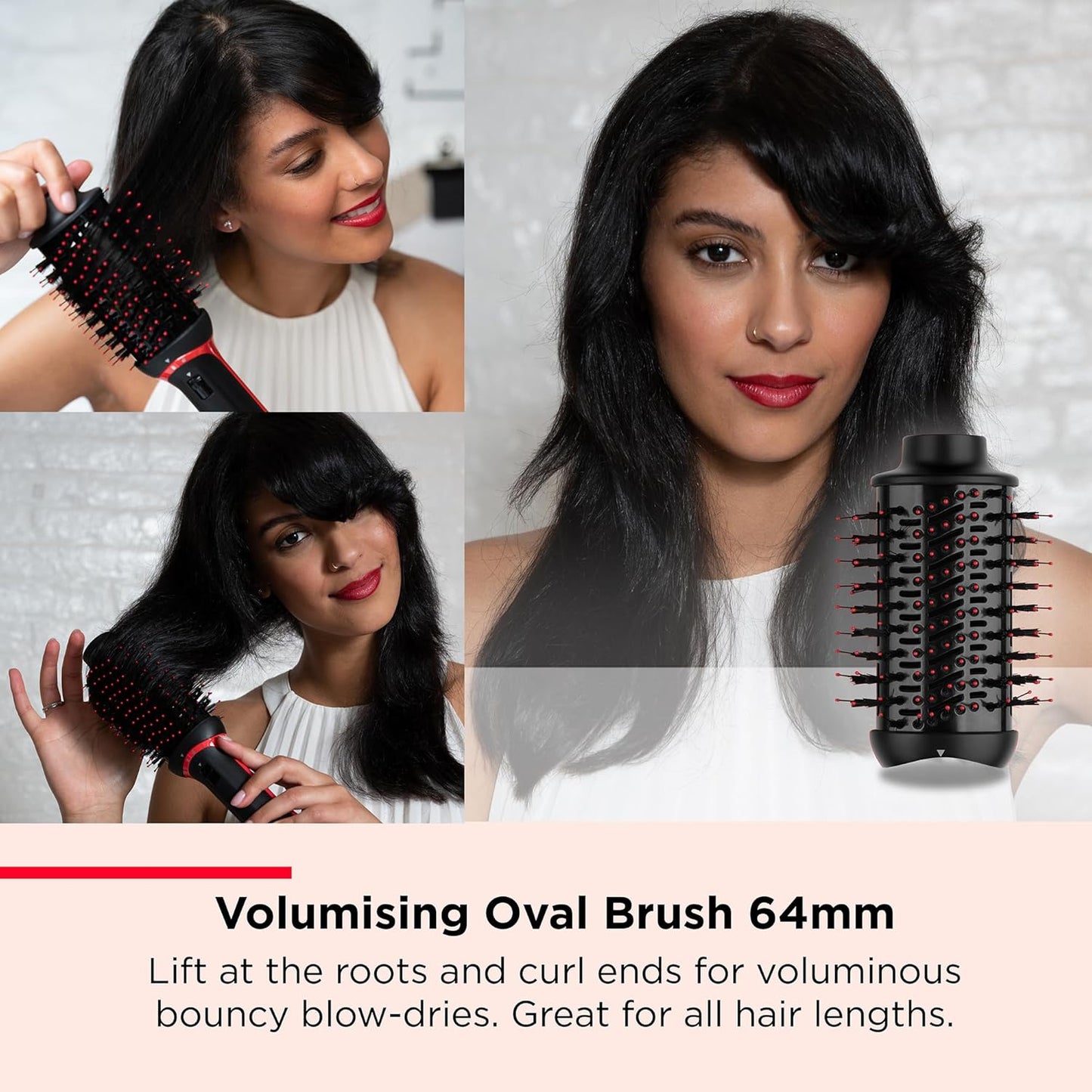 Revlon One-Step Blow-Dry Multi Styler - 3 in 1 Tool - Dry, curl and volumise