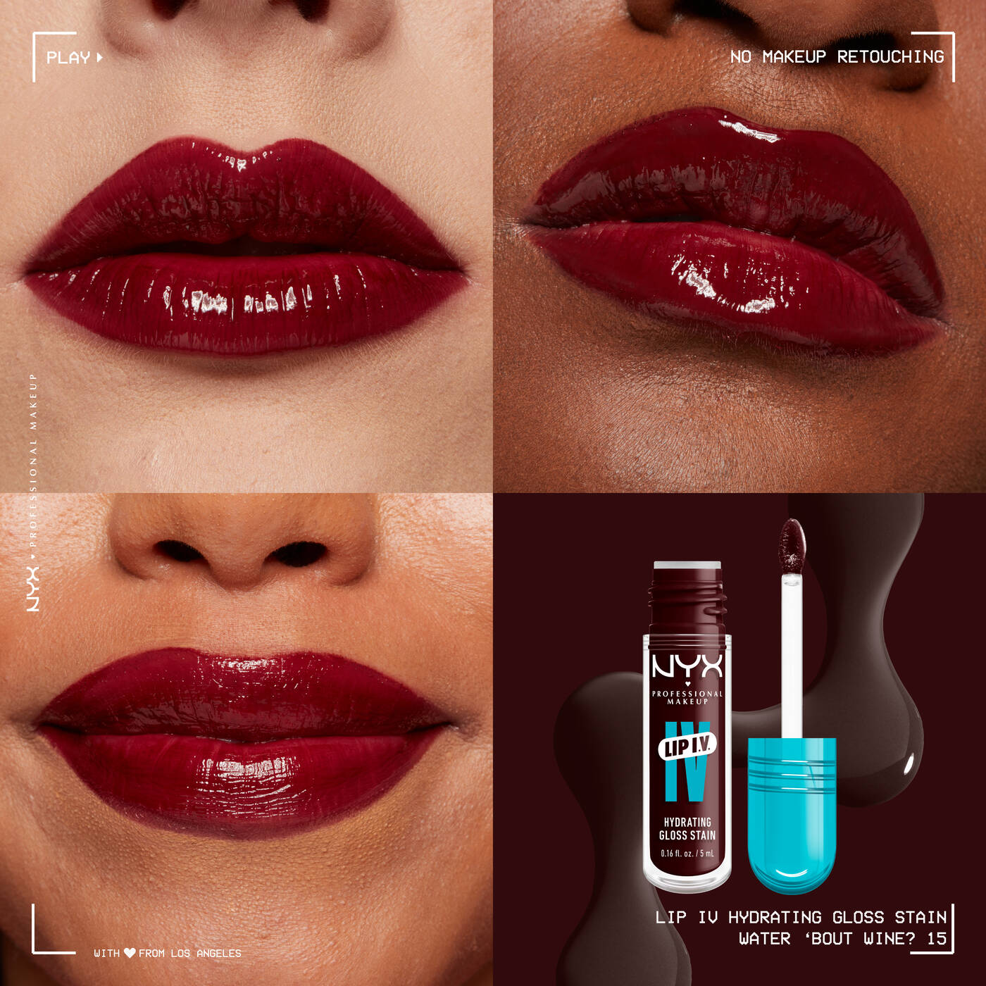 NYX Lip IV Hydrating Gloss Stain