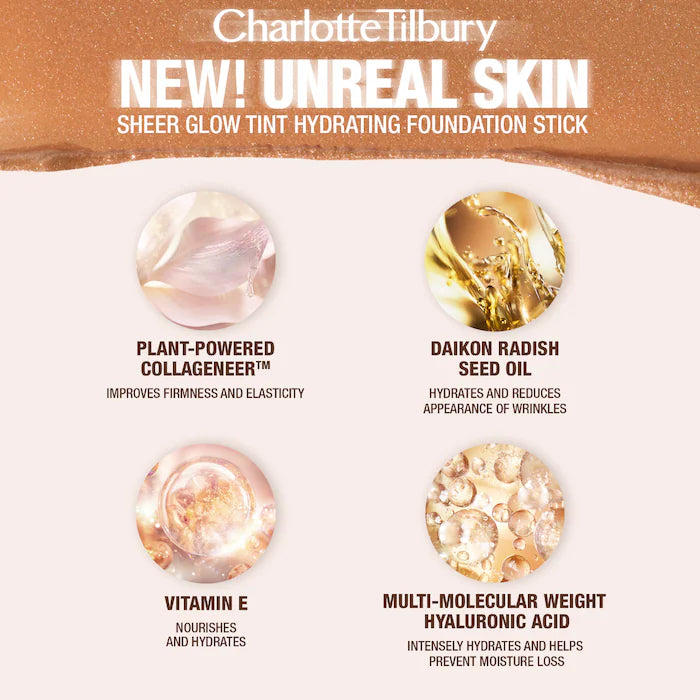 Charlotte Tilbury Unreal Skin Sheer Glow Tint - Zine Beauty Shop