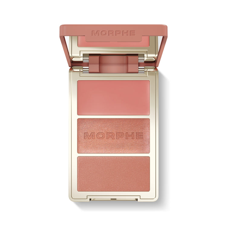 Morphe Cheek Thrills Multi-Finish Face Trio