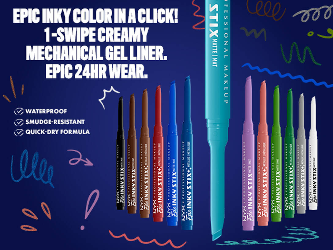 NYX Epic Inky Stix - Zine Beauty Shop