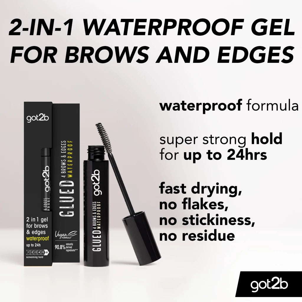 Got2be GLUED 4 BROWS & EDGES 2IN1 GEL